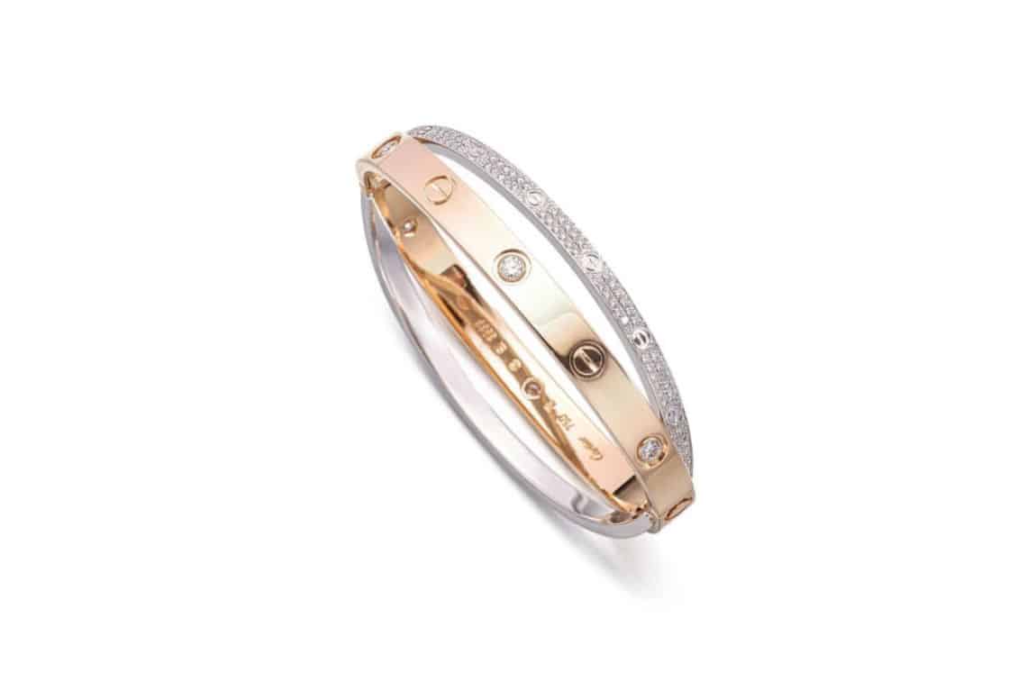 CARTIER LOVE BRACELET WITH DIAMONDS