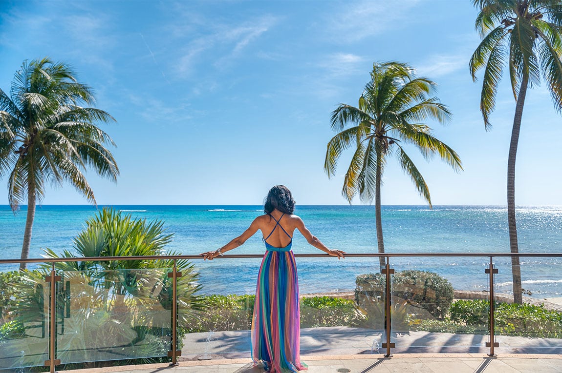 Spectacular views from Castillo Caribe in the Cayman Islands 